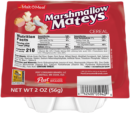 MOM Marchmallow Mateys Bowl